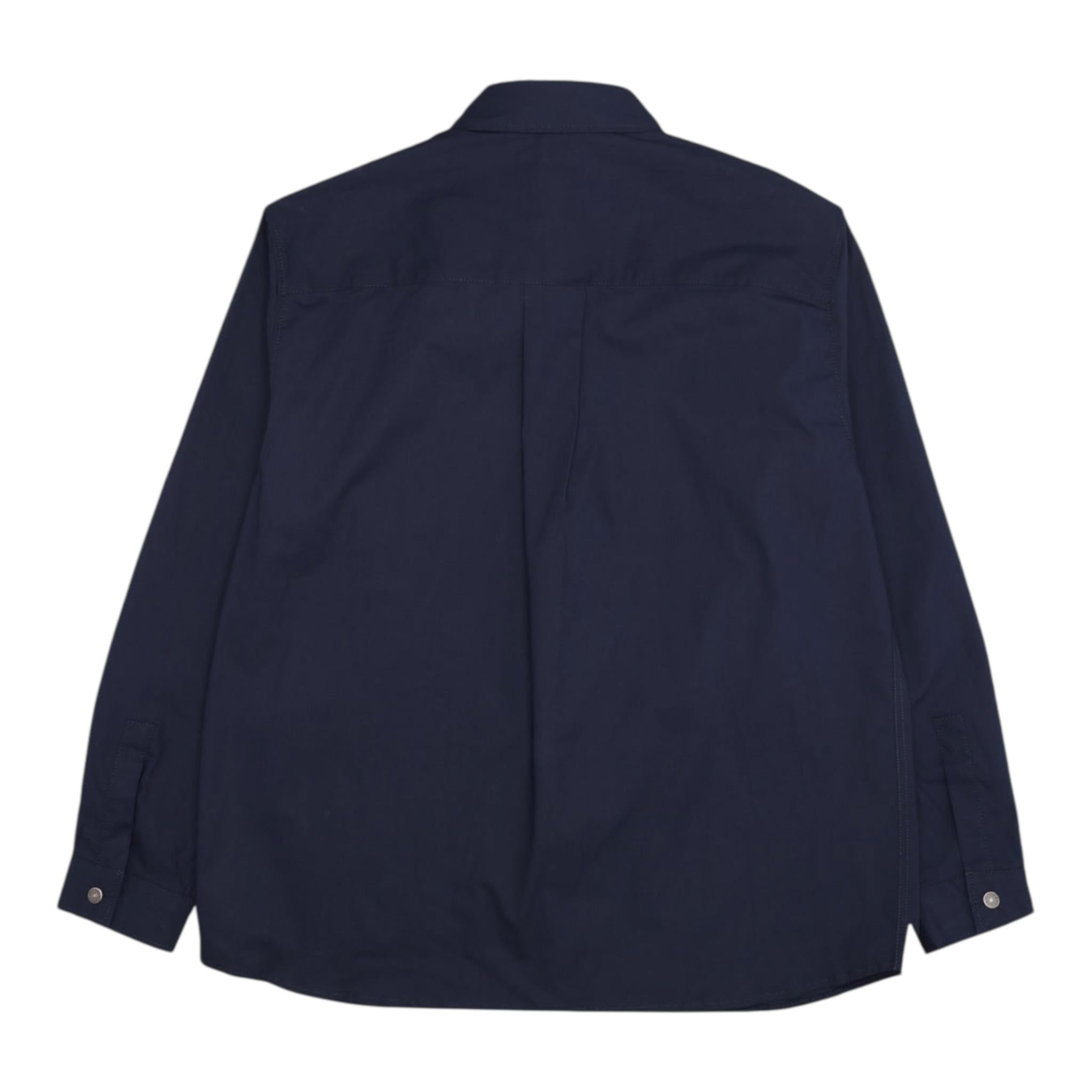 Dondup Camicia Tinta Unita Manica Lunga per Bambino DMCA034X BLU DONDUP 