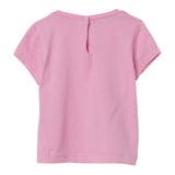 Liu Jo T-Shirt Girocollo Tinta Unita con Brillantini per Neonata HA5036 ROSA LIU JO 