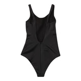 Dsquared2 Costume Intero Tinta Unita con Stampa per Bambina DQ0276 NERO DSQUARED2 
