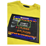 John Richmond T-Shirt Girocollo Tinta Unita con Stampa per Bambino RBP26043TS GIALLO JOHN RICHMOND 