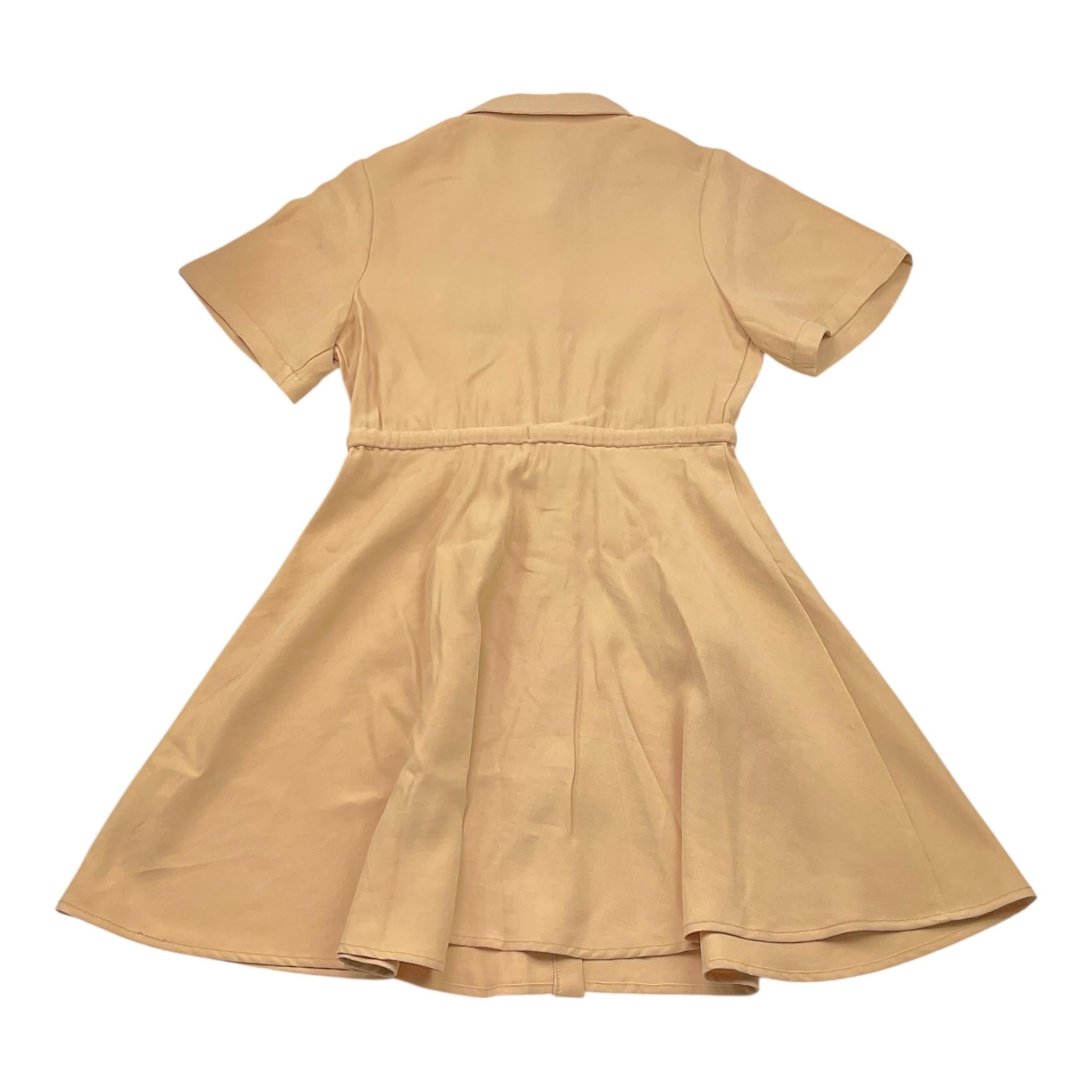 Michael Kors Abito Mezza Manica con Bottoni per Bambina R30347 BEIGE MICHAEL KORS 