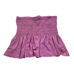 Please Top Tinta Unita con Logo per Bambina M025030G72 ROSA PLEASE 