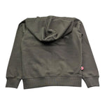 Saint Barth Felpa Tinta Unita con Zip E Cappuccio per Bambino 00644L MARRONE SAINT BARTH 