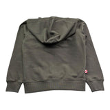 Saint Barth Felpa Tinta Unita con Zip E Cappuccio per Bambino 00644L MARRONE SAINT BARTH 