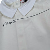 Cesare Paciotti Completo 2 Pezzi Shirt-Ghettina per Neonato CPP5102NX PANNA/BLU CESARE PACIOTTI 