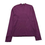 TO be too maglia tinta unita girocollo Viola per Bambina TFJF24M490 VIOLA TO be too 