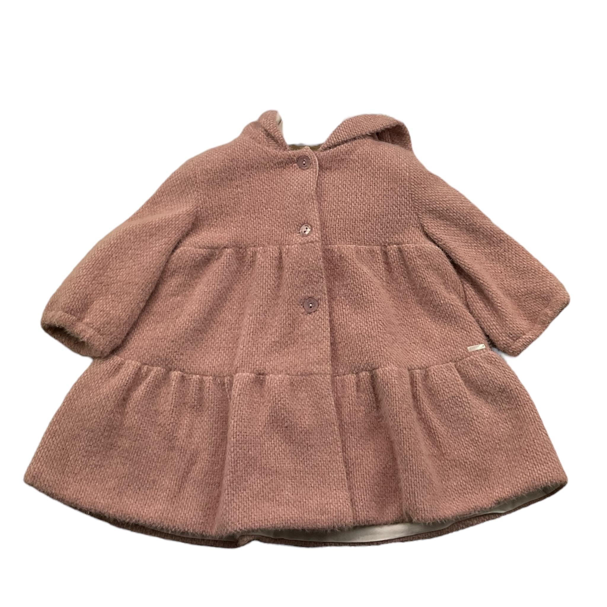 LALALU' cappotto tinta unita cn cappuccio Rosa per Bambina GIL9NJ ROSA LALALU' 