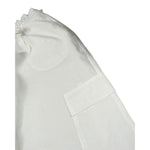 Lu Lu By Miss Grant Pantalone Tinta Unita Modello A Palazzo per Bambina LL2757 BIANCO LU LU BY MISS GRANT 