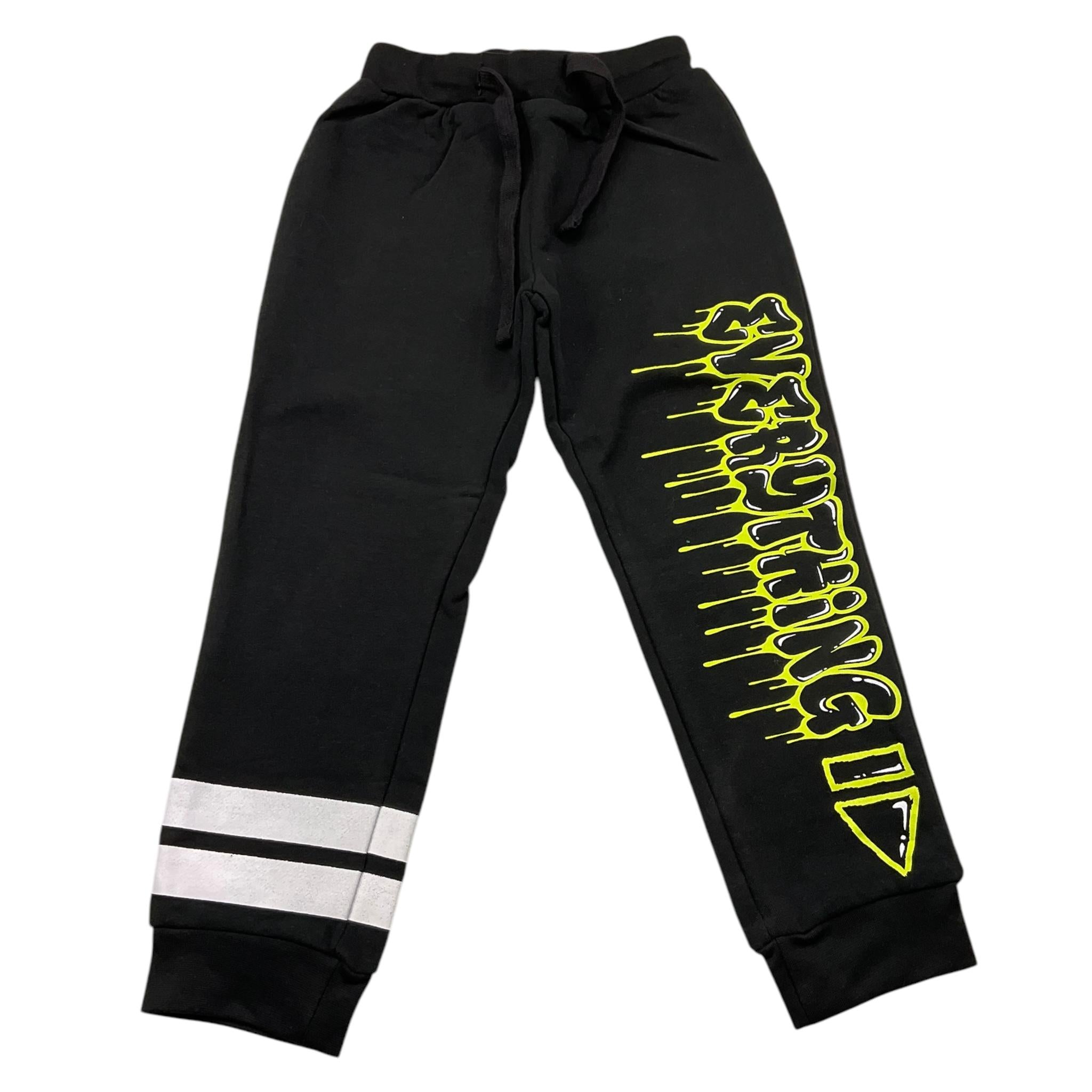 EMC pantalone tuta tinta unita Nero per Bambino BZ7122 NERO EMC 