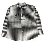 JOHN RICHMOND camicia manica lunga fantasia quadri Bianco/nero per Bambino RBA25033CA BIANCO/NERO JOHN RICHMOND 