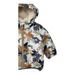 K-WAY giubbino sampa fantasia militare con cappuccio Multicolor per Neonato K6128PWXX MULTICOLOR K-WAY 
