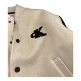 CALVIN KLEIN giubbino modello college bicolore con bottoni Beige/nero per Bambino IBO2294T BEIGE/NERO CALVIN KLEIN 