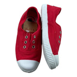 Chipie Sneakers Solid Color With Red Contrast Sole For Kids