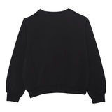 GAELLE felpa chiusa girocollo tinta unita con stampa glitterata Nero per Bambina 2741F00341XX NERO GAELLE 