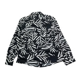 Antony Morato Camicia Tinta Unita con Fantasia Manica Lunga per Bambino MKSL0026222 NERO ANTONY MORATO 