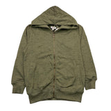 Yours Green Solid Color Zip Up Hoodie For Boys