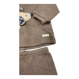 LALALU' completo 2 pezzi maglia-pantalone tinta unita Tortora per Neonato CPL3N TORTORA LALALU' 