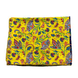 Daniele Alessandrini Two-Tone Printed Blue/Yellow Scarf For Children