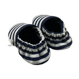 Nanan Newborn Espadrilles Blue Striped Pattern For Newborn