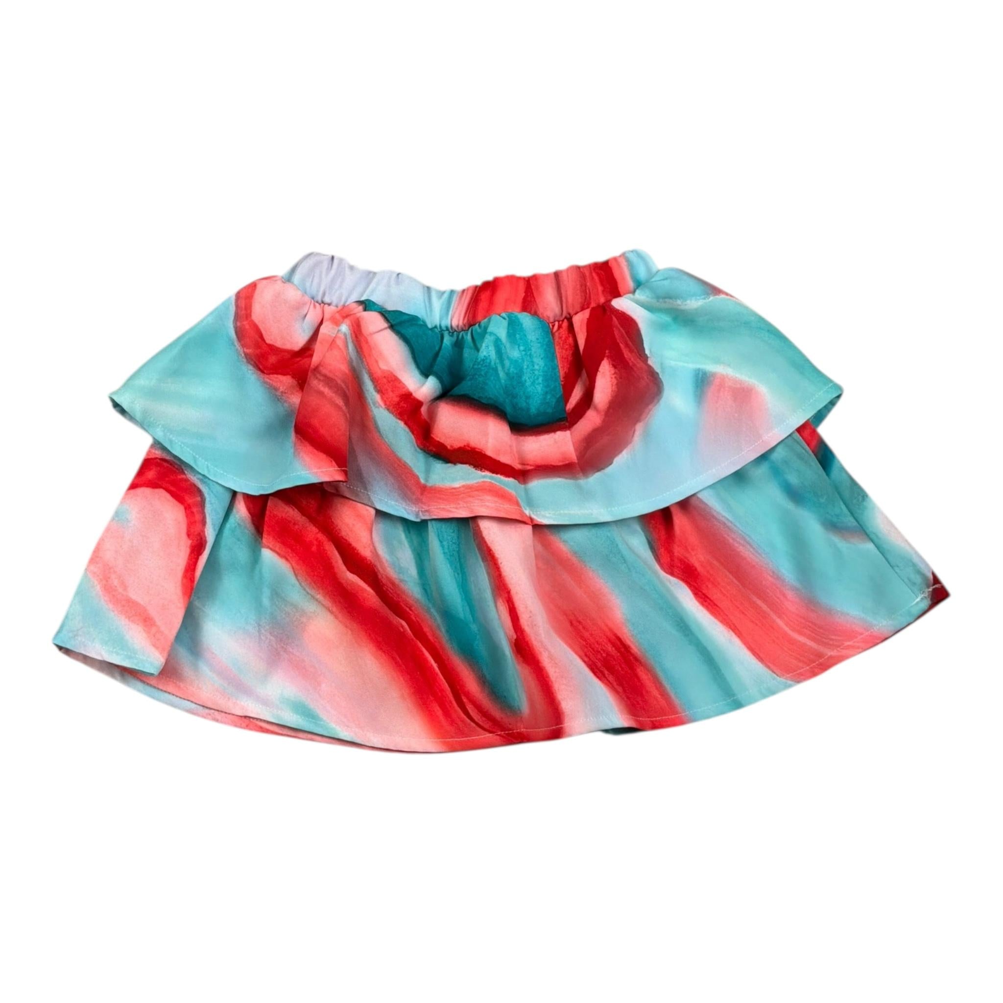 Naice Gonna Multicolor con Elastico In Vita per Bambina 24153 MULTICOLOR NAICE 