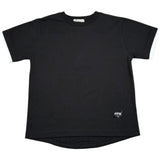 Paolo Pecora T-Shirt Girocollo Tinta Unita con Stampa per Bambino PP4354 NERO PAOLO PECORA 