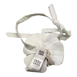 Dou Dou Plain Belt With White Applique For Girls