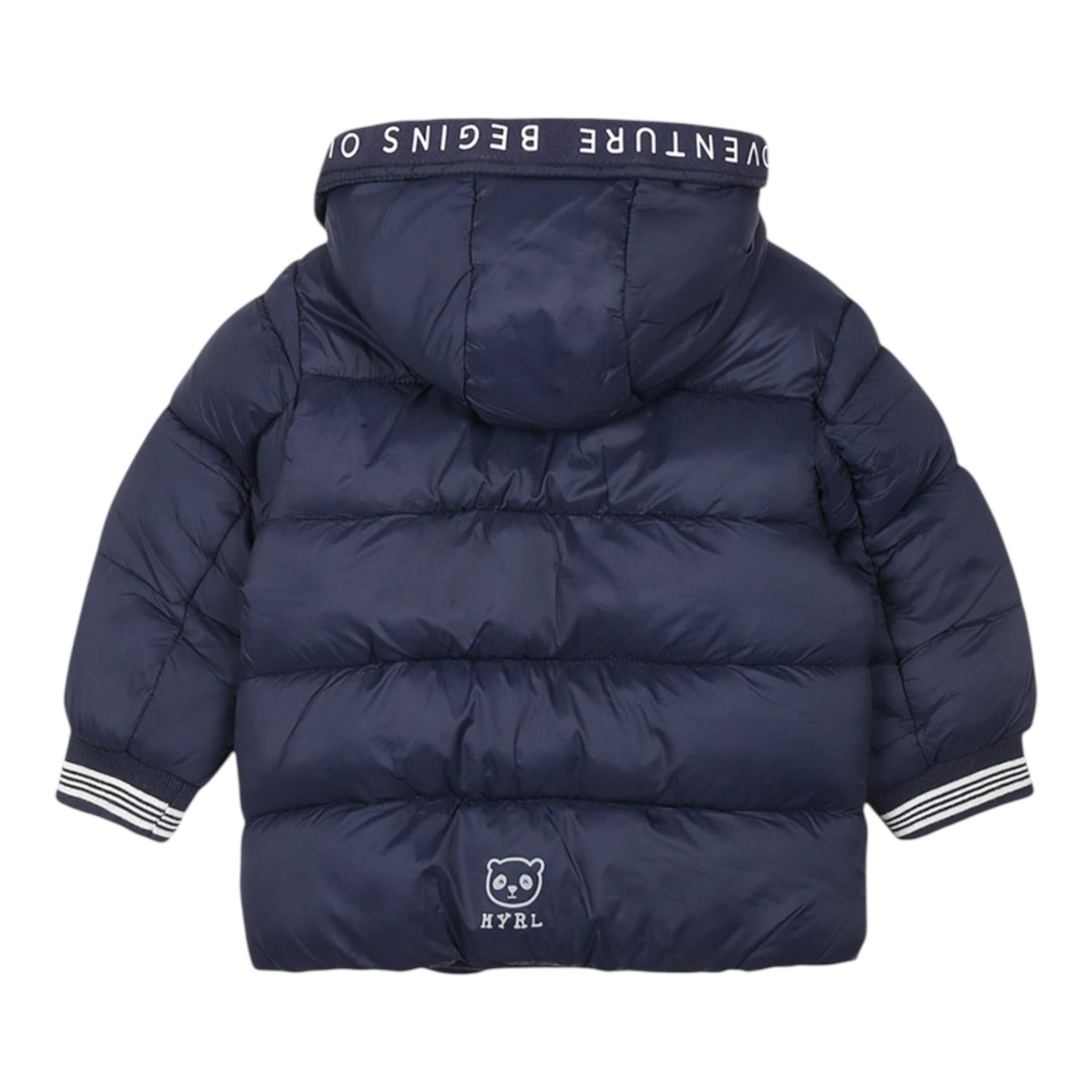 MAYORAL giubbino tinta unita con cappuccio Blu per Neonato 2466 BLU MAYORAL 