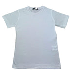 Manuel & Frank T-Shirt Girocollo Tinta Unita  per Bambino MF7130B BIANCO MANUEL & FRANK 
