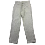 Paolo Pecora Solid Color Pants With Elastic Waist And Button Sand For Boys