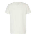 Emporio Armani T-Shirt Girocollo Tinta Unita con Logo per Bambino EB000166X PANNA EMPORIO ARMANI 