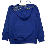 JOHN RICHMOND felpa chiusa con cappuccio tinta unita con stampa Blu per Bambino RBA25220FE BLU JOHN RICHMOND 