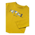 MAYORAL shrit girocollo tinta unita con stampa in contrasto Giallo per Neonato 108NXX GIALLO MAYORAL 