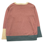 TRUSSARDI maglia girocollo tint unita con profili in contrasto Rosa per Bambina TGA25096MA ROSA TRUSSARDI 