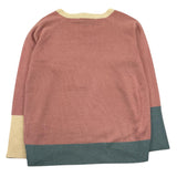 TRUSSARDI maglia girocollo tint unita con profili in contrasto Rosa per Bambina TGA25096MA ROSA TRUSSARDI 