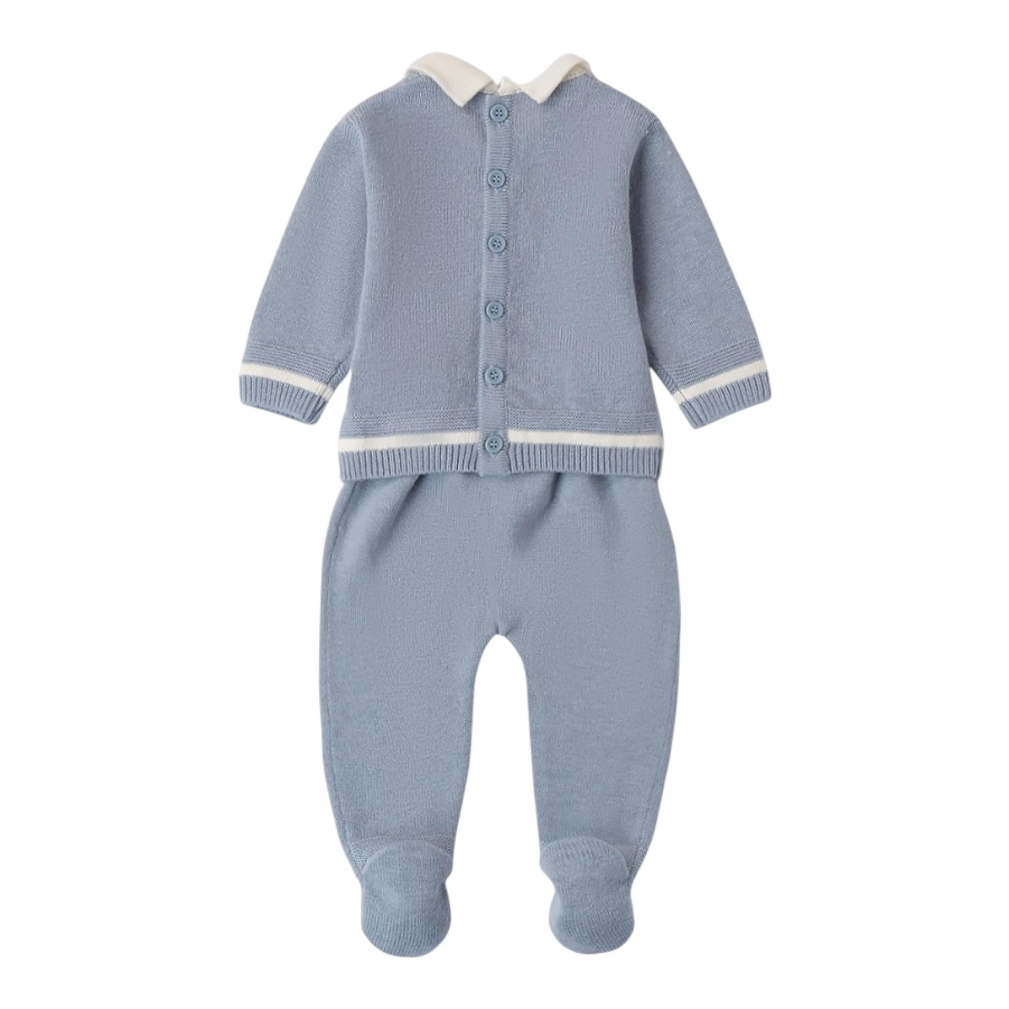 MINI BANDA completo 2 pezzi maglia-ghettina Azzurro per Neonato 3A659X AZZURRO MINI BANDA 