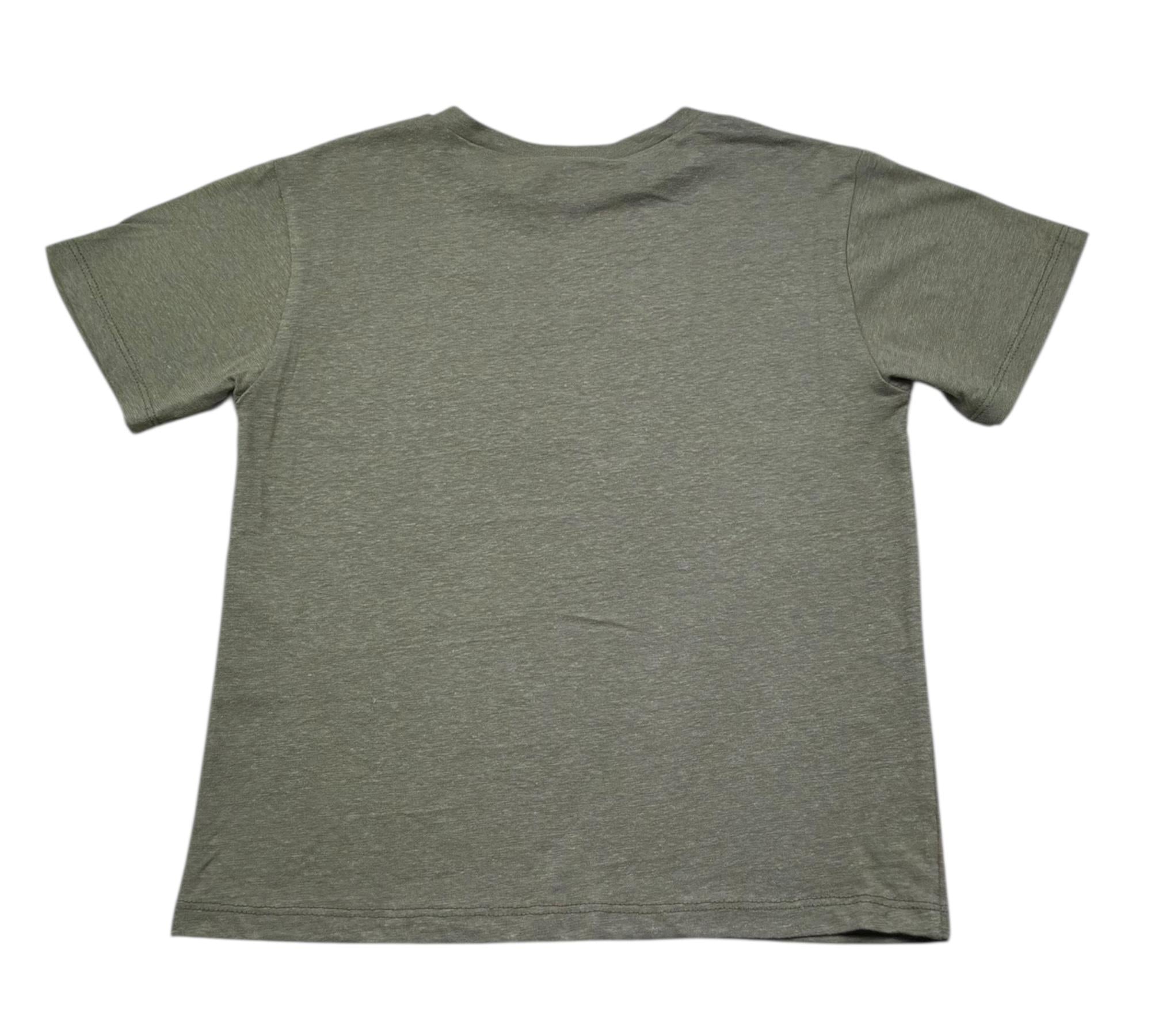 Paolo Pecora T-Shirt Girocollo Tinta Unita per Bambino PP4228 VERDE PAOLO PECORA 