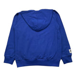Yours Blue Solid Color Hooded Sweatshirt For Boys