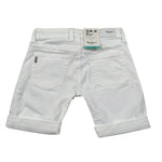Pepe Jeans Bermuda Tinta Unita con Girovita Regolabile per Bambino PB800791TAB BIANCO PEPE JEANS 