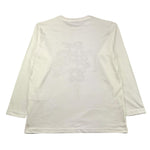 MANUEL RITZ shirt girocollo tinta unita con stampa in contrasto Bianco per Bambino MR1915 BIANCO MANUEL RITZ 