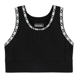 Michael Kors Top Tinta Unita con Contrasti per Bambina R30323X NERO MICHAEL KORS 