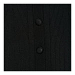 Twinset Cardigan Tinta Unita per Bambina 251GJ3405X NERO TWINSET 