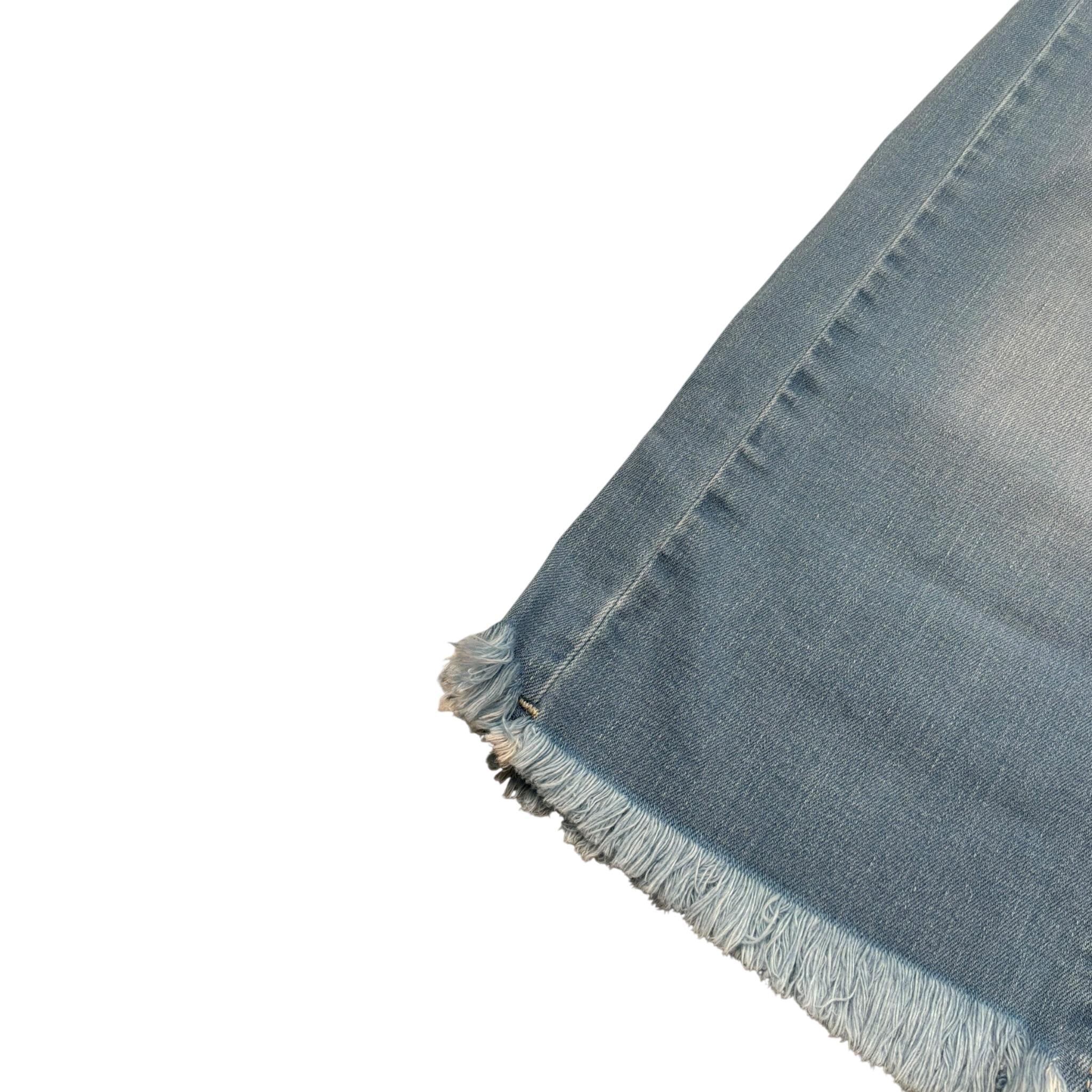 M+E' Jeans tinta unita Modello Palazzo Azzurro per Bambina UE1701J AZZURRO M+E' 