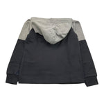 NAPAPIJRI felpa tinta unita con cappuccio e logo Nero per Bambino NP0A4HG40411 NERO NAPAPIJRI 