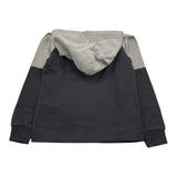NAPAPIJRI felpa tinta unita con cappuccio e logo Nero per Bambino NP0A4HG40411 NERO NAPAPIJRI 