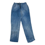 Daniele Alessandrini Plain Trousers With Elastic Waist Light Blue For Boys