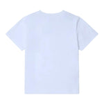 STELLA McCARTNEY t-shirt girocollo tinta unita con stampa Bianco per Bambino TV8T11 BIANCO STELLA McCARTNEY 