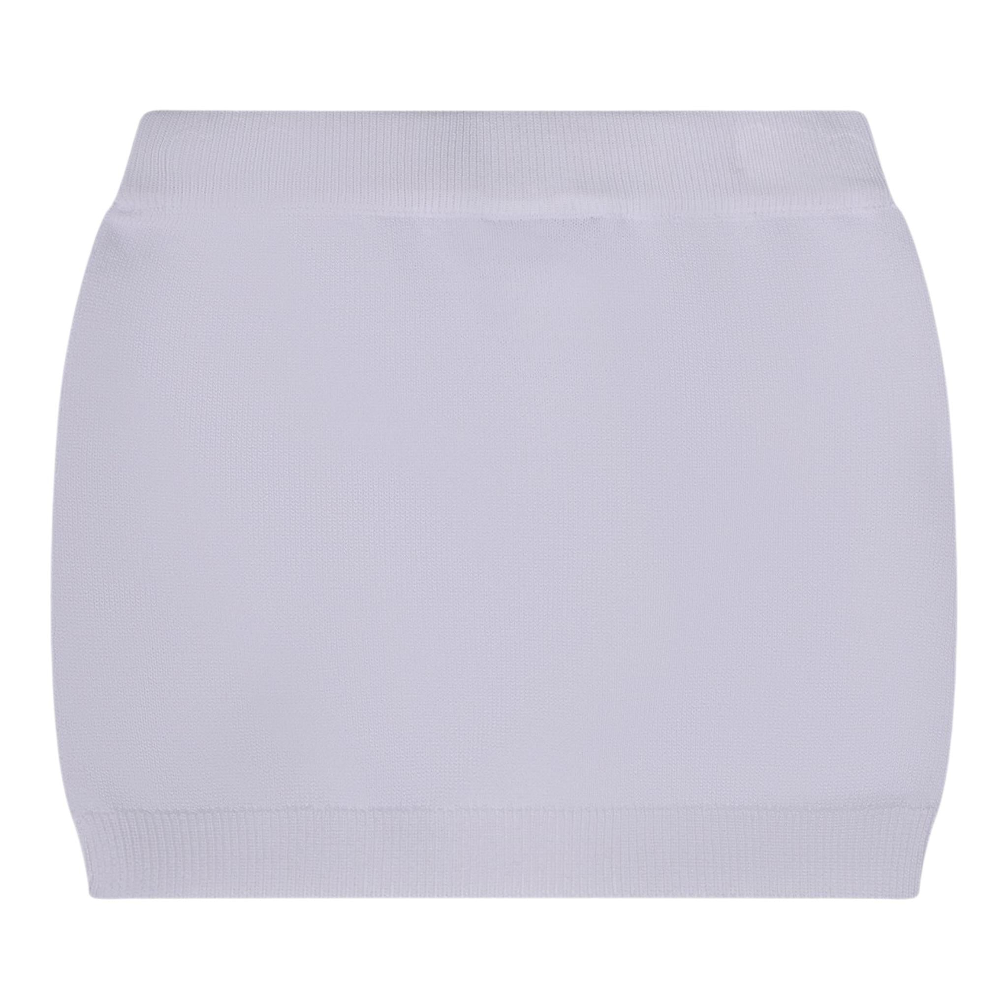 Marc Ellis Gonna Tinta Unita con Brillantini per Neonata JMNSK01445 BIANCO MARC ELLIS 