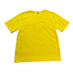 Saint Barth T-Shirt Girocollo Tinta Unita per Bambino 00710L GIALLO SAINT BARTH 