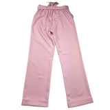 Lu Lu By Miss Grant Solid Color Elastic Waist Palazzo Pants Pink For Girls