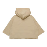 Maison Margiela Felpa Tinta Unita con Cappuccio per Bambina M60802 BEIGE MAISON MARGIELA 